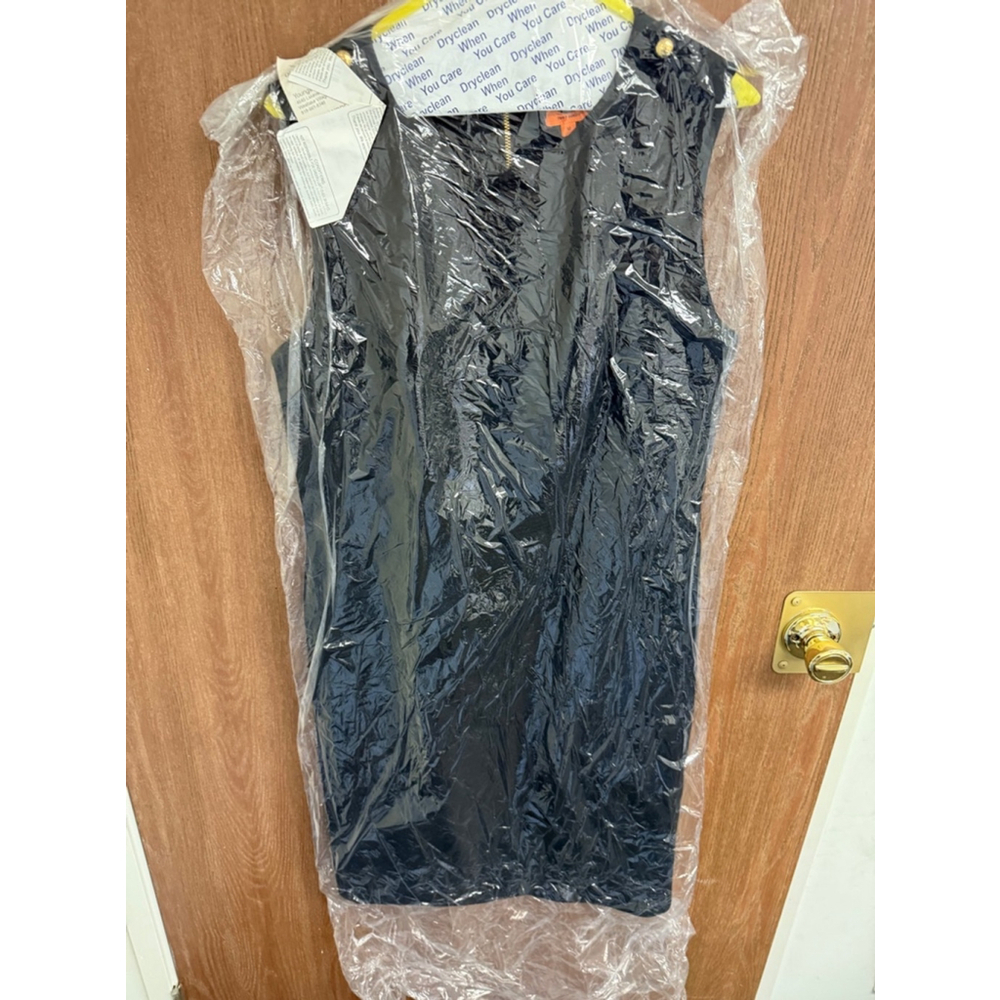 Women's Tory Burch Black Dress Size 12 - Picture 5 of 5